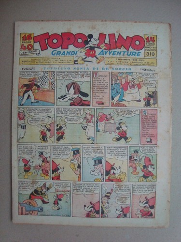 Topolino giornale 308 - topolino, n°