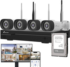 Kit Videosorveglianza Wifi 2K