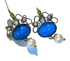 Orecchini filigrana dorata