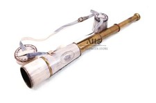 Antico telescopio spyglass in