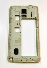 Scocca cover frame cornice oro gold di ricambio per Samsung Galaxy Note 4 N910