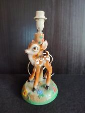 CERAMICA DISNEY ZACCAGNINI BAMBI PORTALAMPADA *** RARA!!!!