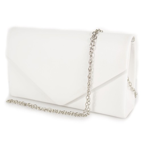 Pochette bianca busta donna - bianca, a