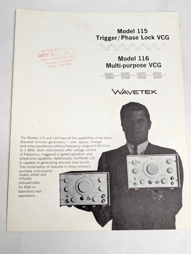 Generatore tensione wavetek - a,