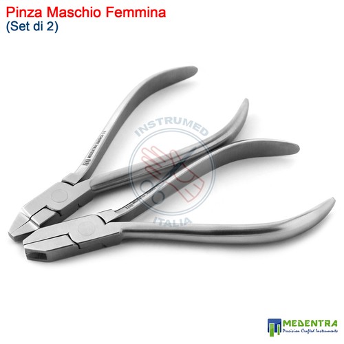 Pinza maschio femmina dentale - pinza,