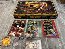 heroquest vintage bundle inc orda di orchi ed espansioni pezzi di ricambio dipinti incompleti