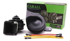 x Coppia Tromba Trombe Elettromagnetiche Clacson Horn Auto Moto Impianto 12V awe