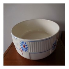 Vaso In Ceramica Mezza Porcellana BANDONVILLER Art Déco 1930 PN Francia N117