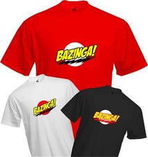 Bazinga - Stile flash - Teoria del Big Bang - Sheldon Cooper - T-shirt di qualità