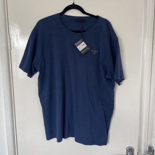 Shirt uomo prada milano - t-shirt, blu