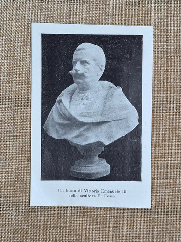 Busto vittorio emanuele - vittorio,