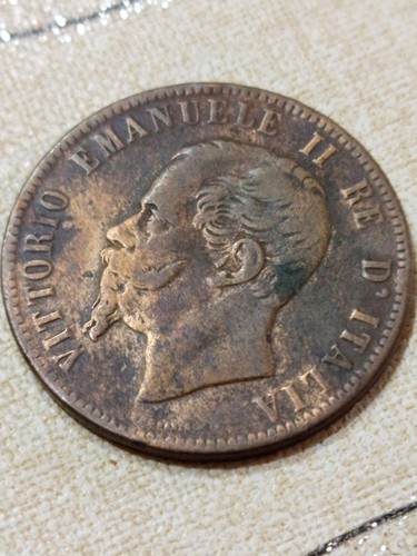 Centesimi 1863 regno italia - centesimi,