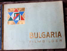 8172B BULGARIA FILM IMMAGINI Album Di Sigarette 1932 210 Foto Carte Film
