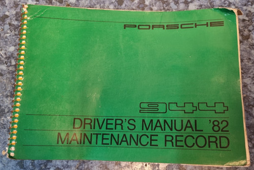 Porsche 944 manuale - porsche,