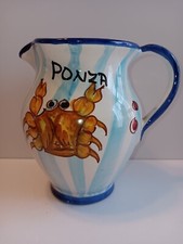 Italian Pottery Pitcher