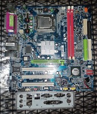 GA-8VM800PMD-775-RH (rev. 1.0) AGP 8x DDR2 rara scheda madre + CPU Intel