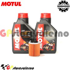 TAGLIANDO OLIO + FILTRO MOTUL 7100 10W50 BOMBARDIER 800 OUTLANDER MAX EFI XT 06