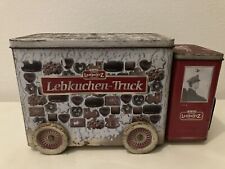 scatola di latta Vintage Biscotti Camion Furgone