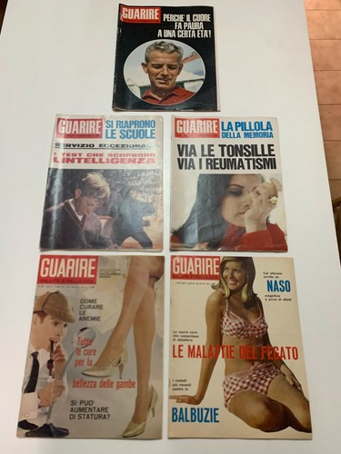 Lotto rivista guarire - guarire, anni