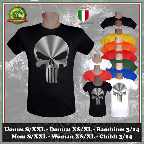 Shirt the punisher teschio - punisher,