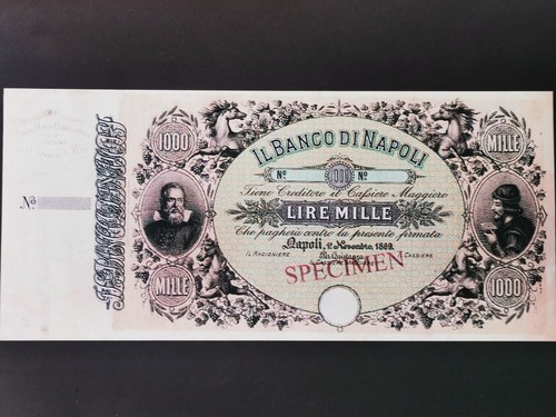 361 1000 lire - lire, napoli
