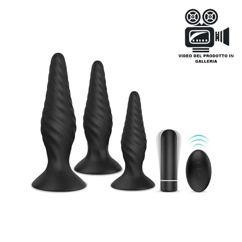 Plug dildo anali - in, silicone