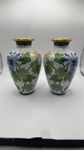 Eleganti vasi cloisonné con - cloisonné,
