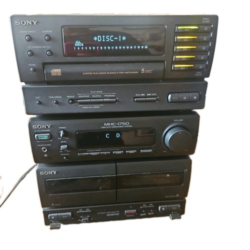 Sony mhc 1750 mini - sistema, di