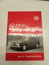 Libretto uso e manutenzione