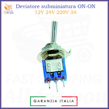 Micro interruttore deviatore a