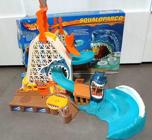 Pista hot wheels shark park - pista,