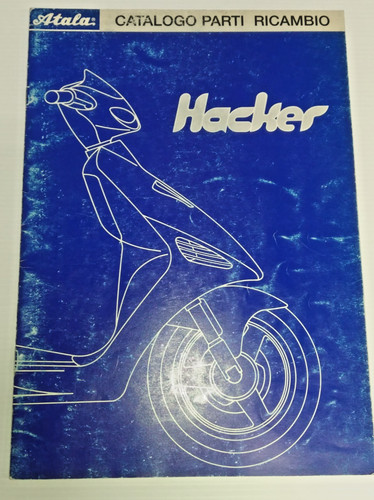 Atala hacker 50cc morini - atala, f.