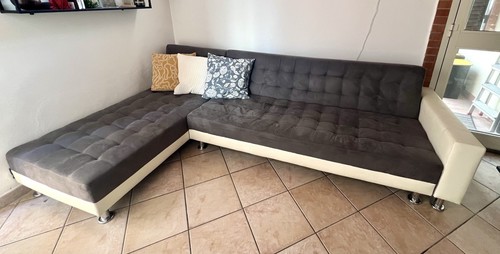 Divano letto angolare usato - divano,
