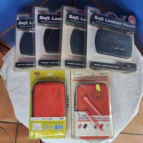 Lotto set custodie per 3ds - set,
