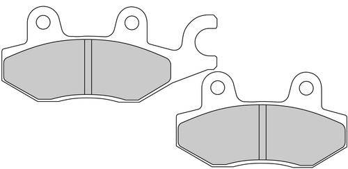 Pastiglie freno semi - semi-metal, per