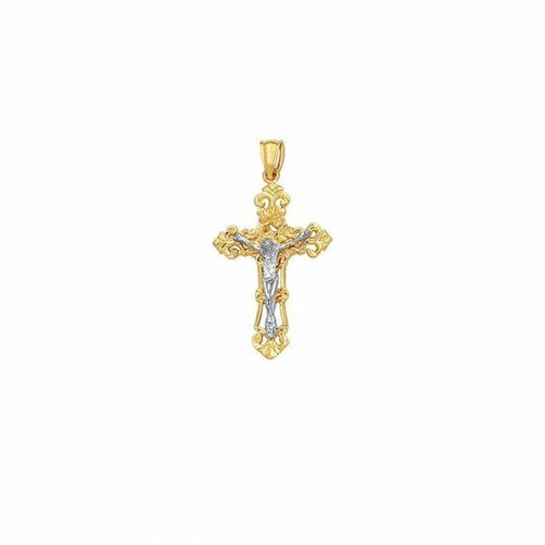Ciondolo croce cristo - 1/2",