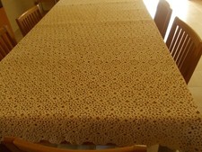 TAPPETO TOVAGLIA FATTA A MANO - UNCINETTO -