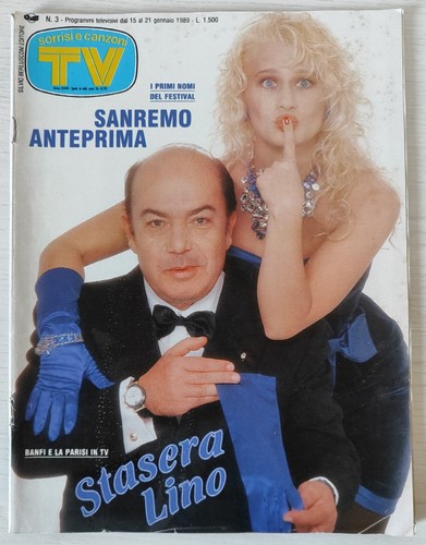 Sorrisi canzoni 3 1989 - tv, n.3