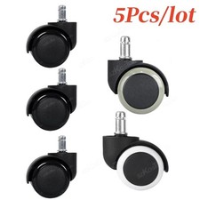 SET 5 RUOTE GIREVOLI PER SEDIA