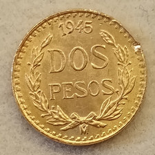 Messico: 2 Pesos 1945 M - Dos