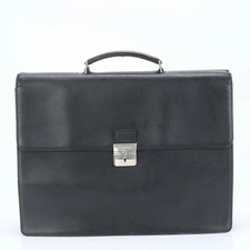 Givenchy Valigetta in pelle nera borsa da lavoro vintage autentica