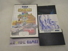 OUT RUN EUROPA SEGA MASTER