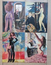 Milo Manara, Stampe rarissime - 40x30 cm - Dedicata ai Pittori