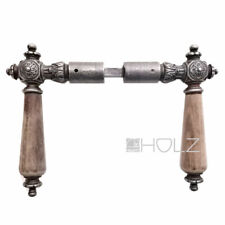 Maniglie per Porte Antico Cubo Fiori Ferro Vecchio 19.9mm 8er Vk