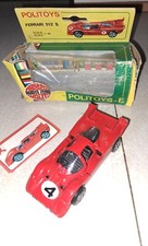 POLITOYS E 1/43 FERRARI 512 S ROSSA BOX FIGURINA VINTAGE