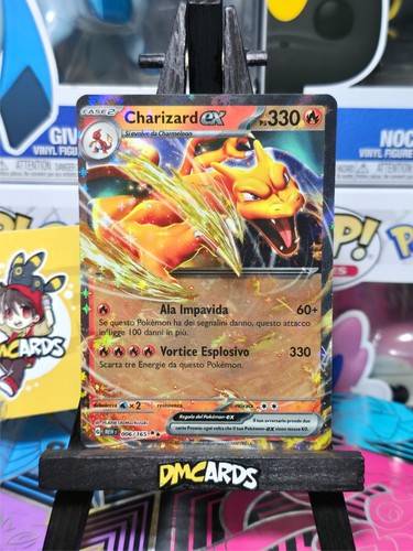 Pokemon charizard 006 165 - pokemon, ex