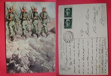 Cartolina corpo volontari - corpo,