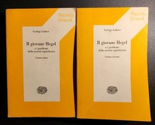 Gyorgy Lukacs IL GIOVANE HEGEL