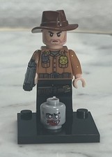 Lego Rick Grimes Minifigure