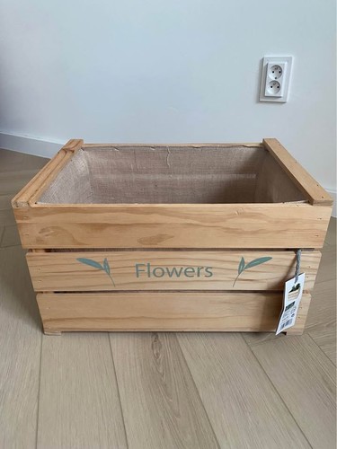 Vasca fiori legno - in,